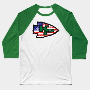 KP Chiefs USA logo Baseball T-Shirt